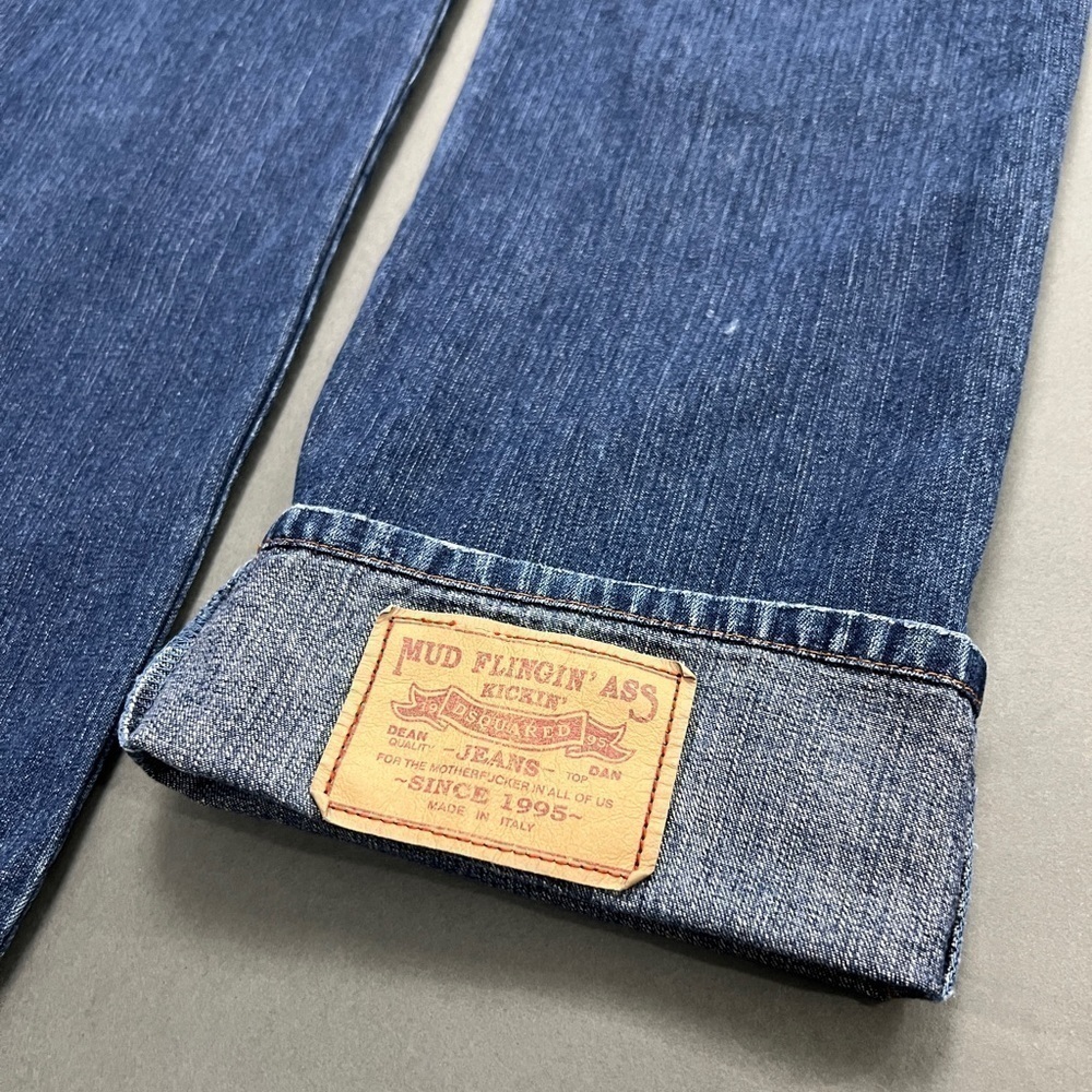 Mud Flingin DSQUARED2 Jeans Made in Italy - Picture 5 of 16